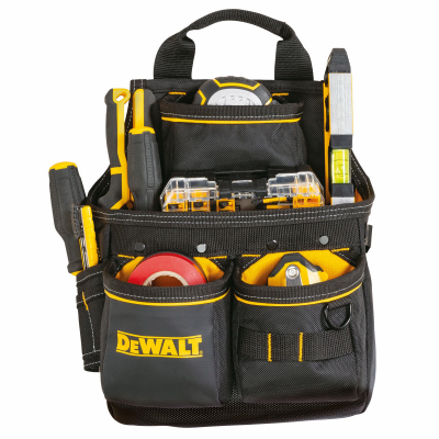 DEWALT DWST540201 Nail Pouch 13 pocket Ballistic Nylon Professional Black/Yellow Black/Yellow