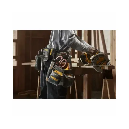 Tool Rig 26 pocket Ballistic Nylon Professional Black/Yellow Black/Yellow