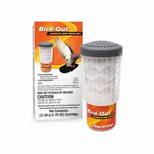 Bird-B-Gone BIRDOUT-REF Bird-Out Aromatic Bird Repellent Refill Cartridge, 1.76 oz.