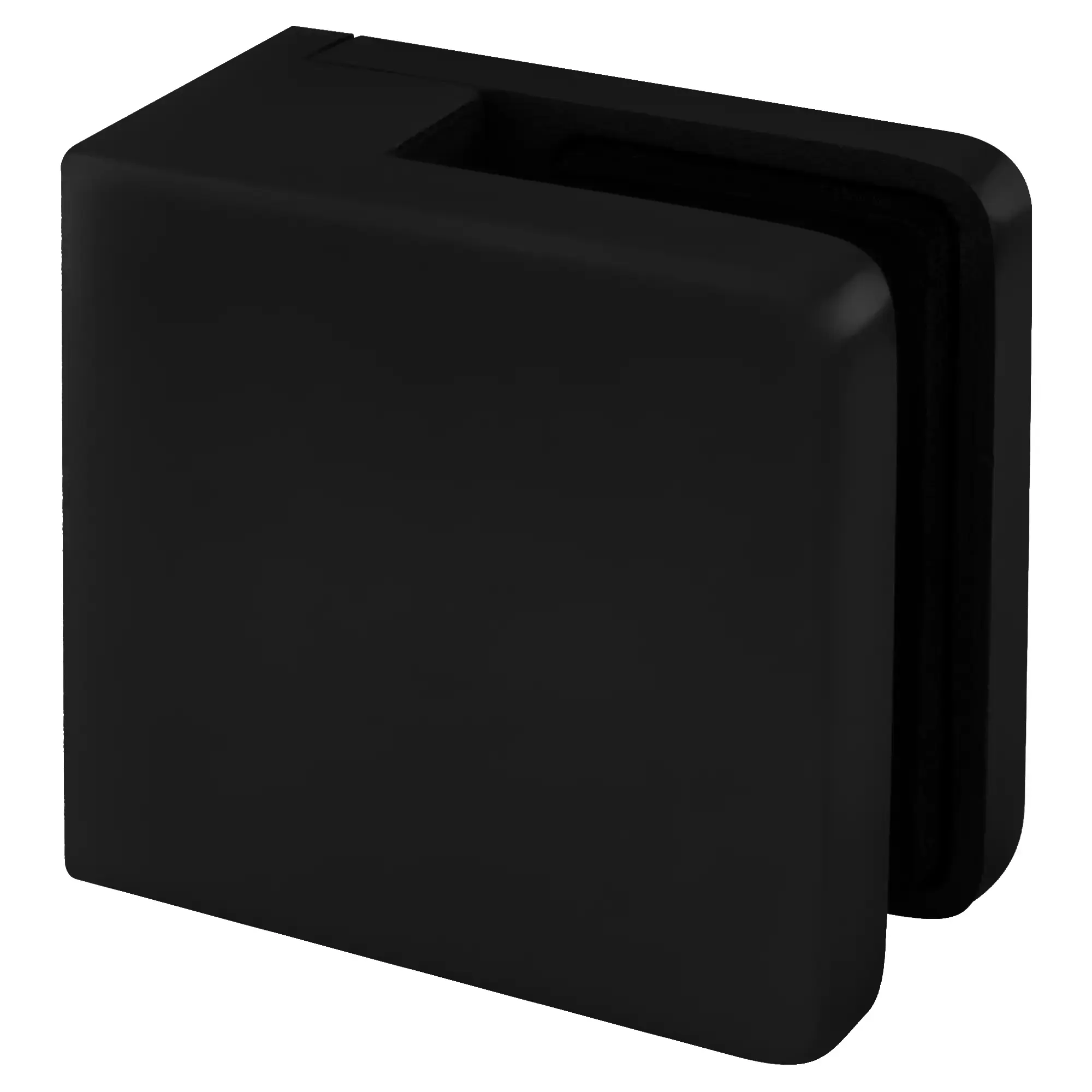 KLT CRL Z910MBL Matte Black Z-Series Square Type Flat Base Stainless