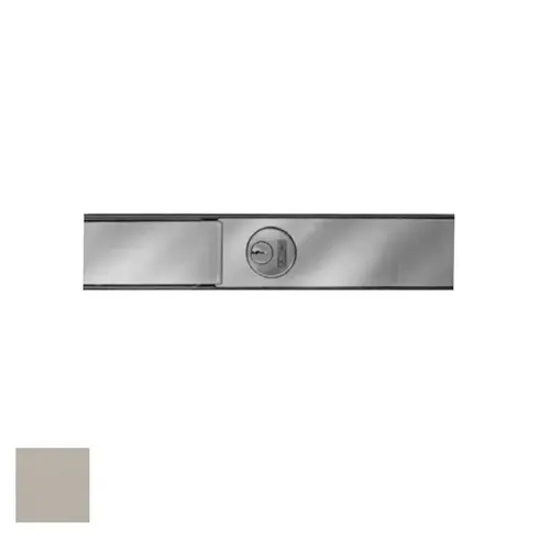 Exit Device Wide Stile Cylinder Dogging Kit, Satin Stainless Steel Exit Device Wide Stile Cylinder Dogging Kit, Satin Stainless Steel