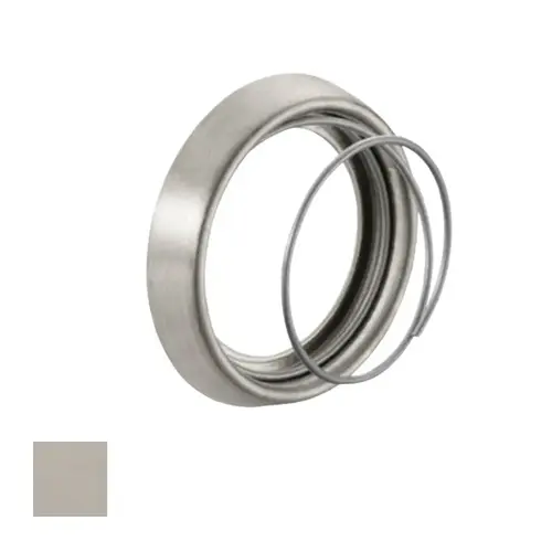 9/32" Cylinder Ring Satin Stainless Steel Finish