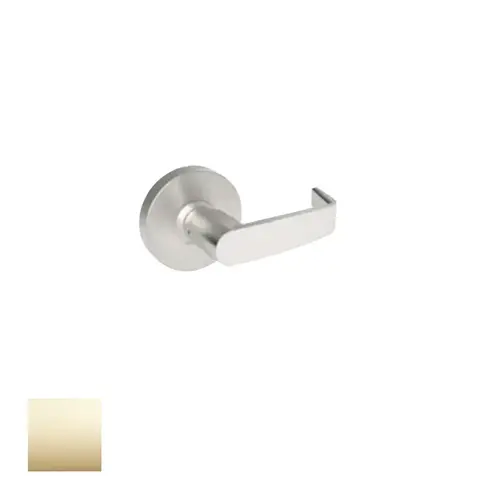 Passage Lever Exit Device Trim, L-Rose, L-Lever, Bright Brass Passage Lever Exit Device Trim, L-Rose, L-Lever, Bright Brass