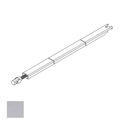 ED8400 Bottom rod 40-5/16" pushbar height Aluminum Painted ED8400 Bottom rod 40-5/16" pushbar height Aluminum Painted