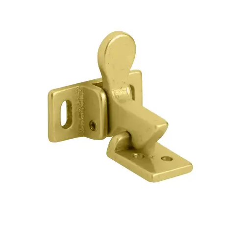 2 Elbow Catch, Satin Brass Blackened 2 Elbow Catch, Satin Brass Blackened