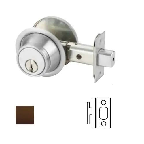 470 Series 479 Thumbturn Inside Only Deadbolt, Oil Rubbed Dark Bronze 470 Series 479 Thumbturn Inside Only Deadbolt, Oil Rubbed Dark Bronze