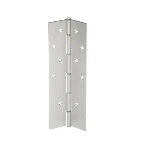 83" Concealed Continuous Hinge with Electronic Power Transfer Prep Satin Stainless Steel Finish 83" Concealed Continuous Hinge with Electronic Power Transfer Prep Satin Stainless Steel Finish