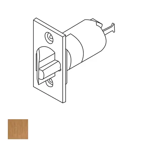 CL3500/CL3800 2-3/8 Inch Backset Deadlocking Latch, Satin Bronze CL3500/CL3800 2-3/8 Inch Backset Deadlocking Latch, Satin Bronze
