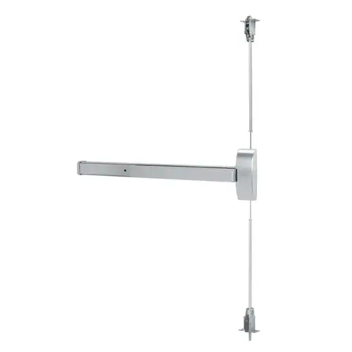 9100 Series CVR Exit Device, Satin Stainless Steel