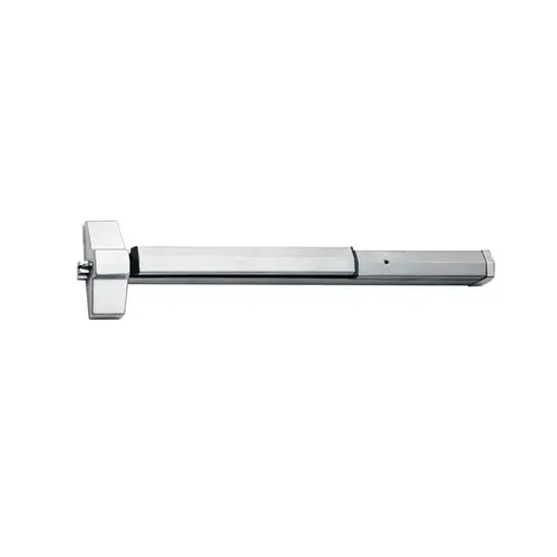 7150 Rim Squarebolt Exit Device, Satin Stainless Steel 7150 Rim Squarebolt Exit Device, Satin Stainless Steel