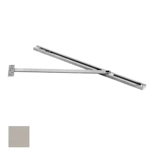 # 6ADJ Series Concealed Low Profile Adjustable Stop for 33" - 38" Opening Satin Stainless Steel Finish # 6ADJ Series Concealed Low Profile Adjustable Stop for 33" - 38" Opening Satin Stainless Steel Finish