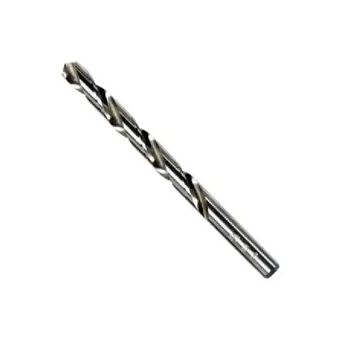 Jobber Drill Bit, 17/64 in Dia, 2-5/8 in OAL, Spiral Flute, 1-Flute, 17/64 in Dia Shank Bright