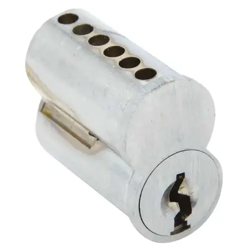 6-Pin Uncombinated Core (SFIC), Best F Keyway, 626/US26D Satin Chrome 6-Pin Uncombinated Core (SFIC), Best F Keyway, 626/US26D Satin Chrome