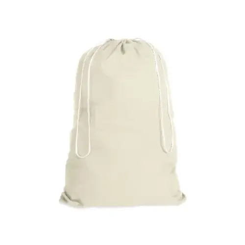 Laundry Bag, Drawstring, 20 x 30 In. Natural