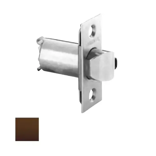6-Line Unguarded Latchbolt, Oil Rubbed Dark Bronze 6-Line Unguarded Latchbolt, Oil Rubbed Dark Bronze