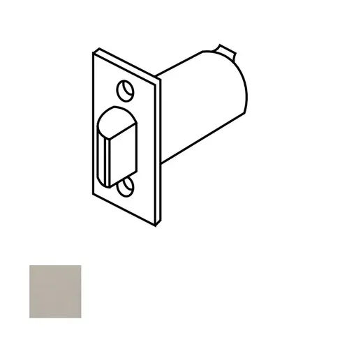 2-3/8" Backset 20 Prefix Spring Latch Satin Stainless Steel Finish 2-3/8" Backset 20 Prefix Spring Latch Satin Stainless Steel Finish
