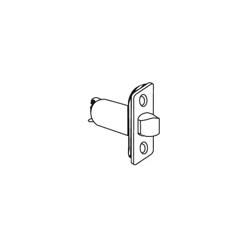 ND Series New Square Corner Spring Latch with 2-3/4" Backset and 1-1/8" Face Bright Brass Finish ND Series New Square Corner Spring Latch with 2-3/4" Backset and 1-1/8" Face Bright Brass Finish