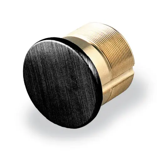 Dummy Mortise Cylinder 1" Black, 622/US19 Matte Black