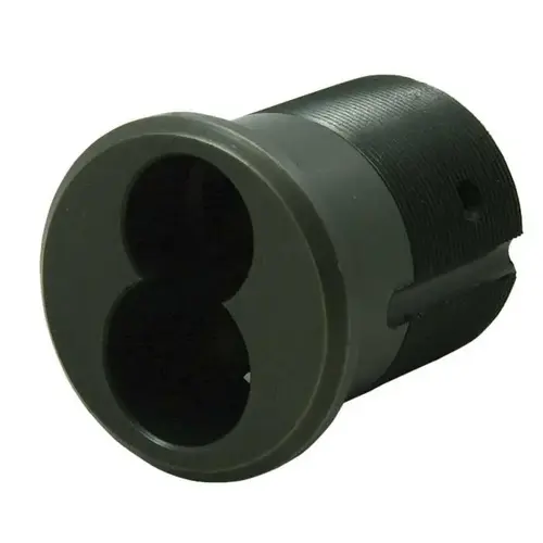 Schlage Large Format Interchangeable Core Mortise Cylinder Housing with Adams Rite Cam Oil Rubbed Bronze Finish Schlage Large Format Interchangeable Core Mortise Cylinder Housing with Adams Rite Cam Oil Rubbed Bronze Finish