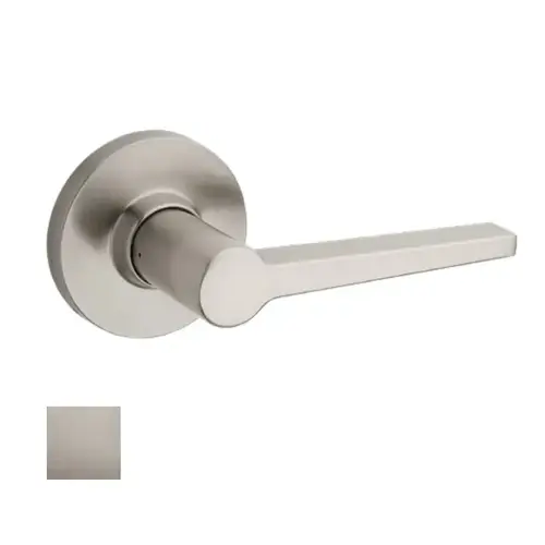 Daylon Lever with Round Rose Half Dummy Satin Nickel Finish Daylon Lever with Round Rose Half Dummy Satin Nickel Finish