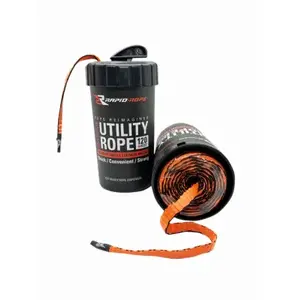 Rapid Rope RRCHOO6522 Extreme Utility Rope in Canister, Orange, 120 Ft.