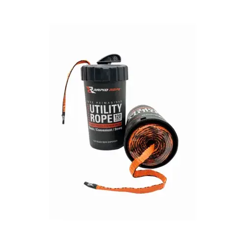 Extreme Utility Rope in Canister, Orange, 120 Ft.