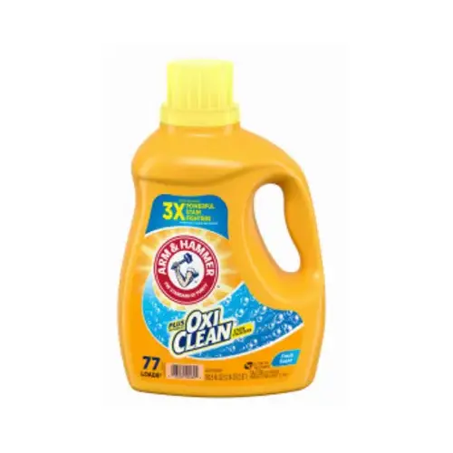 Liquid Laundry Detergent Plus Oxi Clean, Fresh Scent, 100.5 oz.