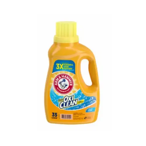 Liquid Laundry Detergent Plus Oxi Clean, Fresh Scent, 45.5 oz.