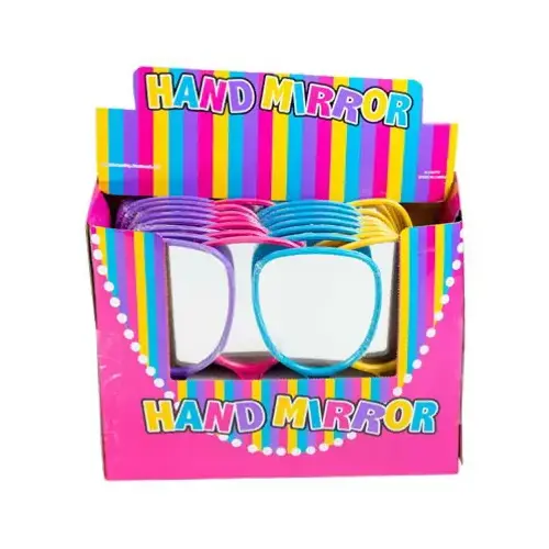 Hand Mirror, Assorted Colors, 11 In.