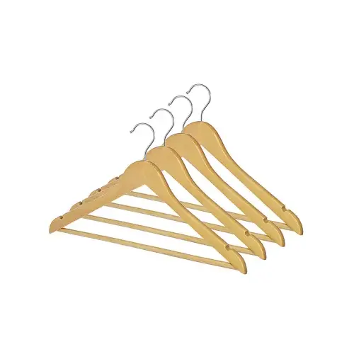 Suit Hangers - pack of 4 Brown