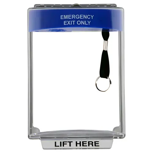 Clear Protective Cover for 6500 Series Pull Stations and 5000 Series Push Buttons with Piezo Alarm Sounder and SPDT Relay Output Clear Protective Cover for 6500 Series Pull Stations and 5000 Series Push Buttons with Piezo Alarm Sounder and SPDT Relay Output