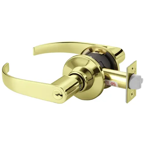 CL3161 PZC 605 Cylindrical Lock Bright Brass CL3161 PZC 605 Cylindrical Lock Bright Brass