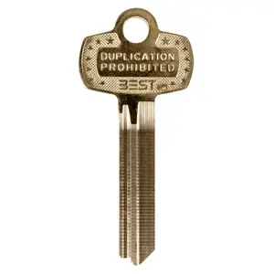 BEST 1A1A2 Green Core Operating Key, A Keyway