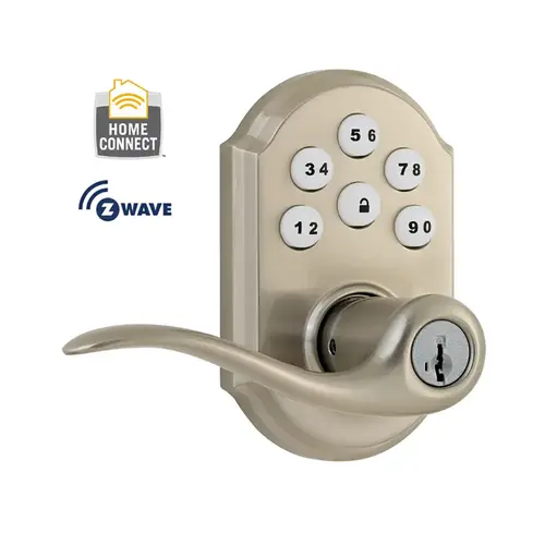 SmartCode 912 Touchpad Electronic Lever Satin Nickel SmartCode 912 Touchpad Electronic Lever Satin Nickel