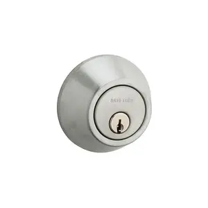 Safelock SD9102-26D SD9102 UL Single Cylinder Deadbolt Satin Chrome