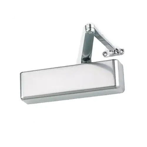 Super Smoothee Adjustable Surface Mounted Delay Action Cylinder Door Closer with Regular Arm and Thru Bolts 689 Aluminum Finish Super Smoothee Adjustable Surface Mounted Delay Action Cylinder Door Closer with Regular Arm and Thru Bolts 689 Aluminum Finish