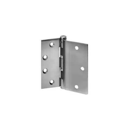Steel Standard Weight Half Surface Hinge x NRP Satin Chrome