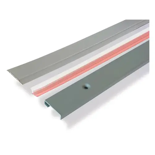 Gap Solution for Fire Door and Frame Gray/Clear Gap Solution for Fire Door and Frame Gray/Clear