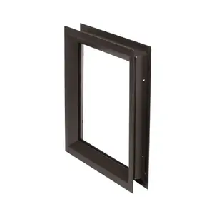 National Guard Products LFRA100DKB12X12 12" x 12" Low Profile Self Attaching Lite Kit Dark Bronze Finish