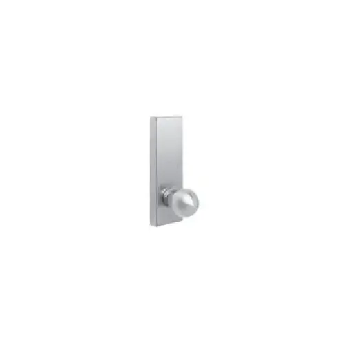 YK23 Wide Stile Exit Device Knob Trim, Satin Stainless Steel YK23 Wide Stile Exit Device Knob Trim, Satin Stainless Steel