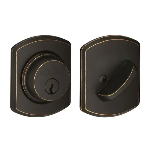 B60 Deadbolt with Greenwich Trim, Aged Bronze B60 Deadbolt with Greenwich Trim, Aged Bronze