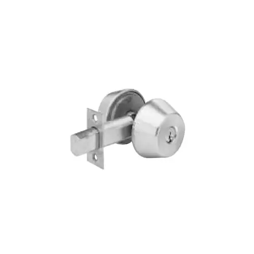 D Series Grade 1 Deadbolt Satin Chrome D Series Grade 1 Deadbolt Satin Chrome