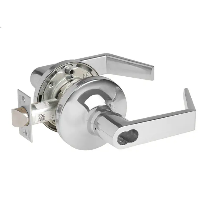 Yale Commercial 5400LN Series Heavy Duty Lever lock Bright Polished Chrome AU-5408LN-1210-625-LC