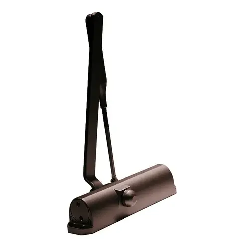 Size 5 Surface Mount Door Closer with Friction Hold Open Arm for Regular and Top Jamb Reveals to 4" Dark Bronze Finish Size 5 Surface Mount Door Closer with Friction Hold Open Arm for Regular and Top Jamb Reveals to 4" Dark Bronze Finish
