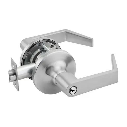 5400LN Series Heavy Duty Electric Lever lock, Satin Chrome