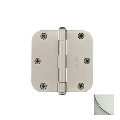 Radius Hinge Satin Nickel