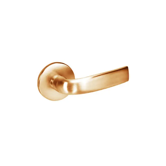 Yale Commercial 8861FL Mortise Dormitory or Storeroom Lever Lockset Satin Bronze JNR-8861FL-612-LC Yale Commercial 8861FL Mortise Dormitory or Storeroom Lever Lockset Satin Bronze JNR-8861FL-612-LC