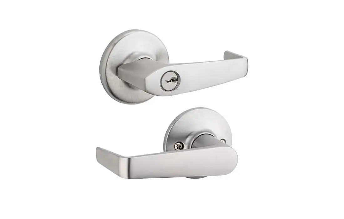 Kwikset 781KNL-26D-SMT-RCAL-RCS Kingston Keyed Vestibule Lever