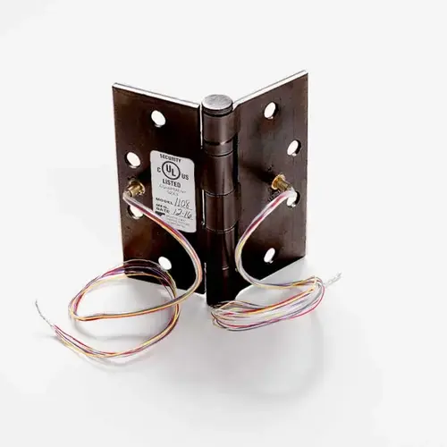 5 Knuckle Ball Bearing Electric Full Mortise Hinge - 8 Wire Oil Rubbed Dark Bronze 5 Knuckle Ball Bearing Electric Full Mortise Hinge - 8 Wire Oil Rubbed Dark Bronze