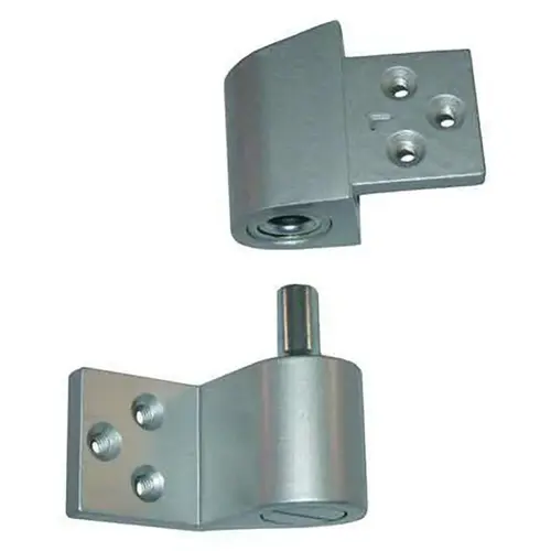 Left Hand Intermediate Pivot Clear Aluminum Finish